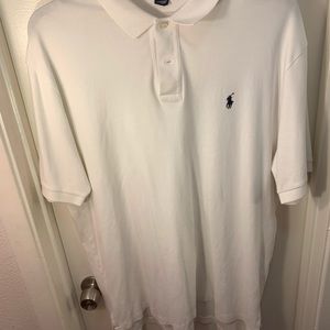Polo Ralph Lauren White/blue Men’s Size XL.